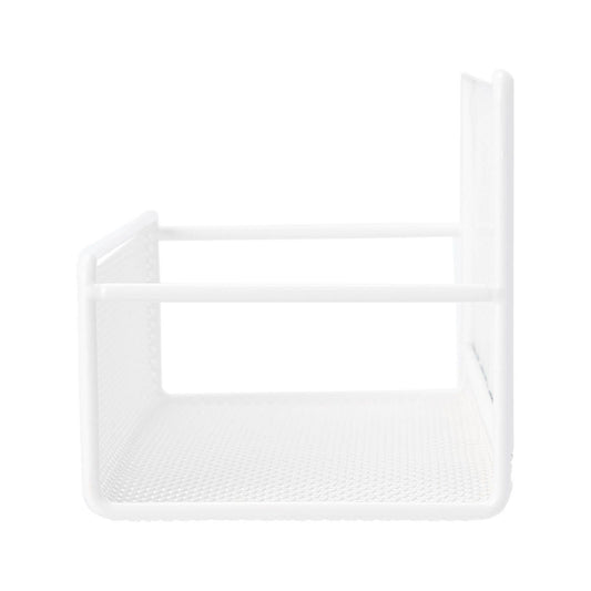EzyStorage Large Door Mount Wire Rack - 300 x 101 x 102mm - White