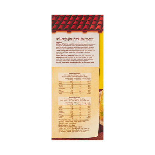 Old El Paso Mexican Style Hard N Soft Taco Kit - 560g