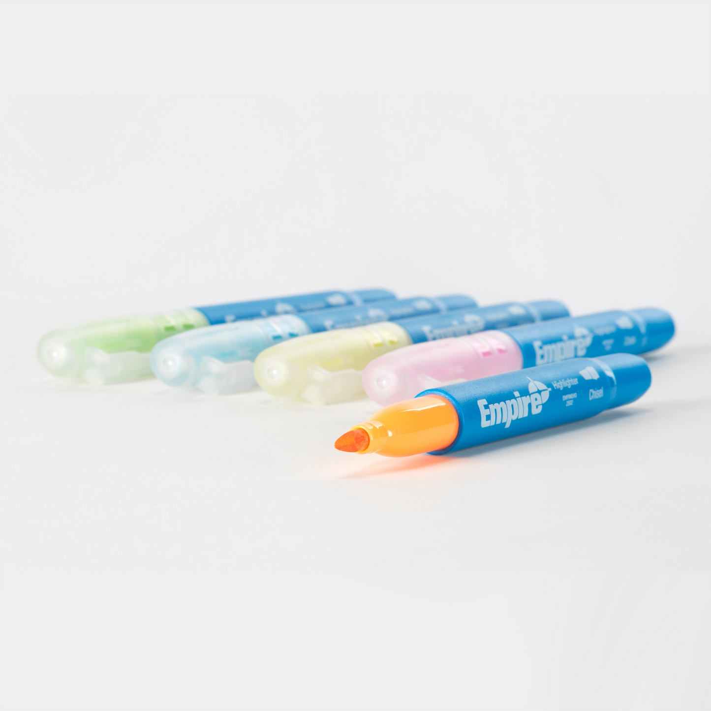 Empire Multi Coloured Highlighter Pack - 5 Piece - 18.8 x 186mm