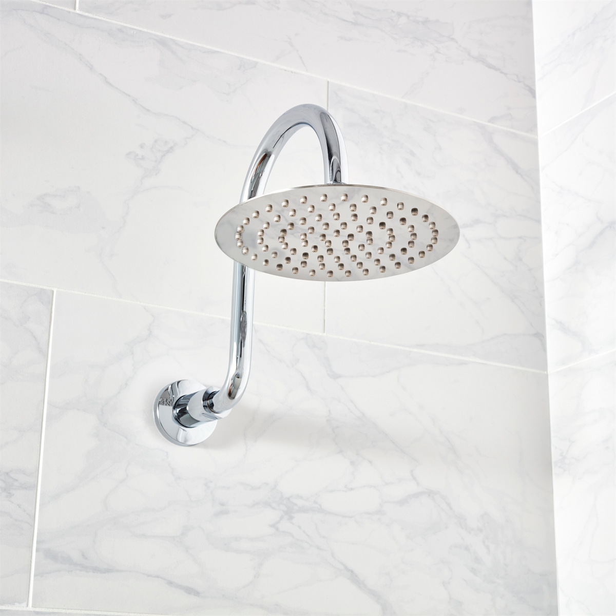 Methven Wall Shower - Stainless Steel - 200mm - 3 Star - Durable