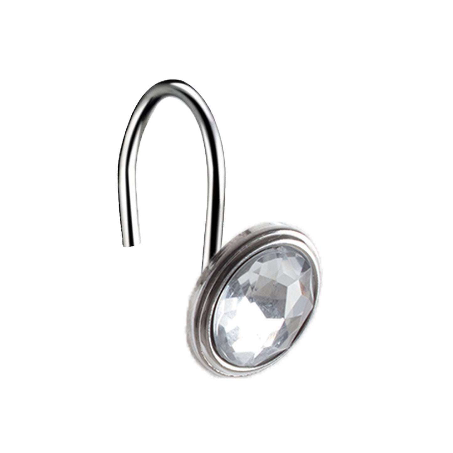 Barelli Exquisite Shower Curtain Rings - 12 Pack