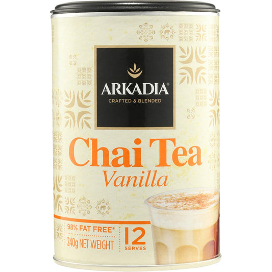 Arkadia Chai Tea Vanilla 240g