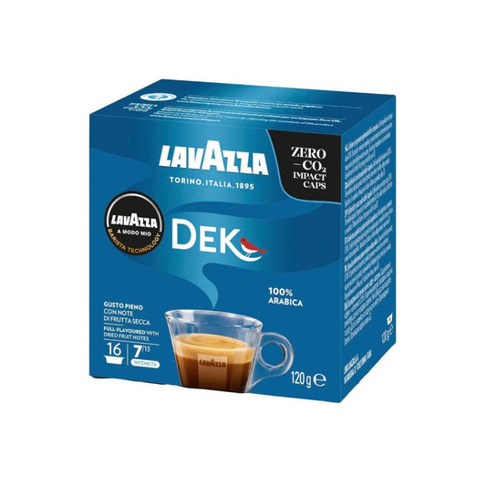 Lavazza Dek Decaffeinated A Modo Mio Coffee Pods - 16 pack