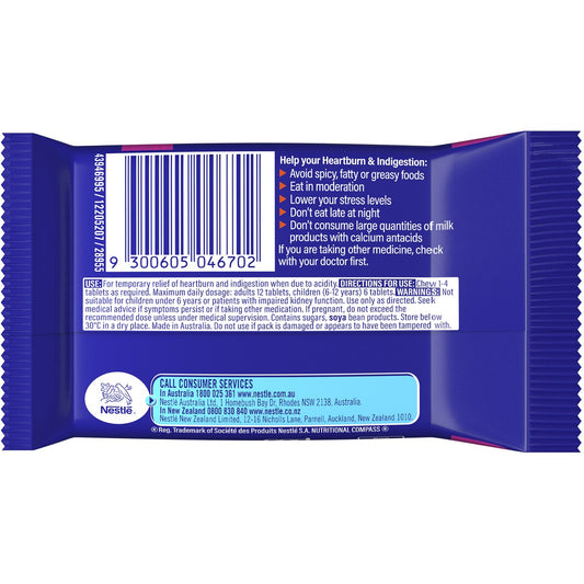 Quick-Eze Antacids Forest Berry 24 pack