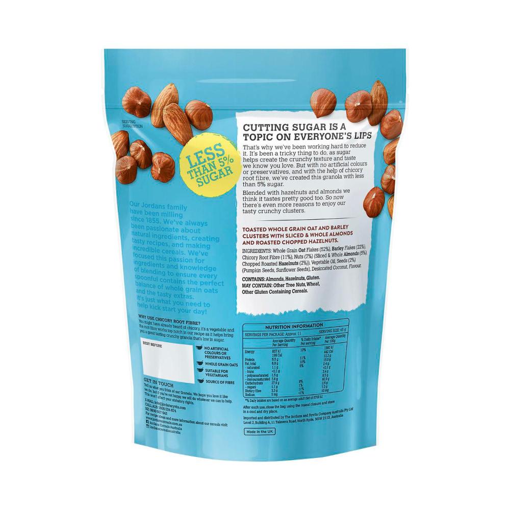 Jordans Low Sugar Granola Almond And Hazelnut - 500g