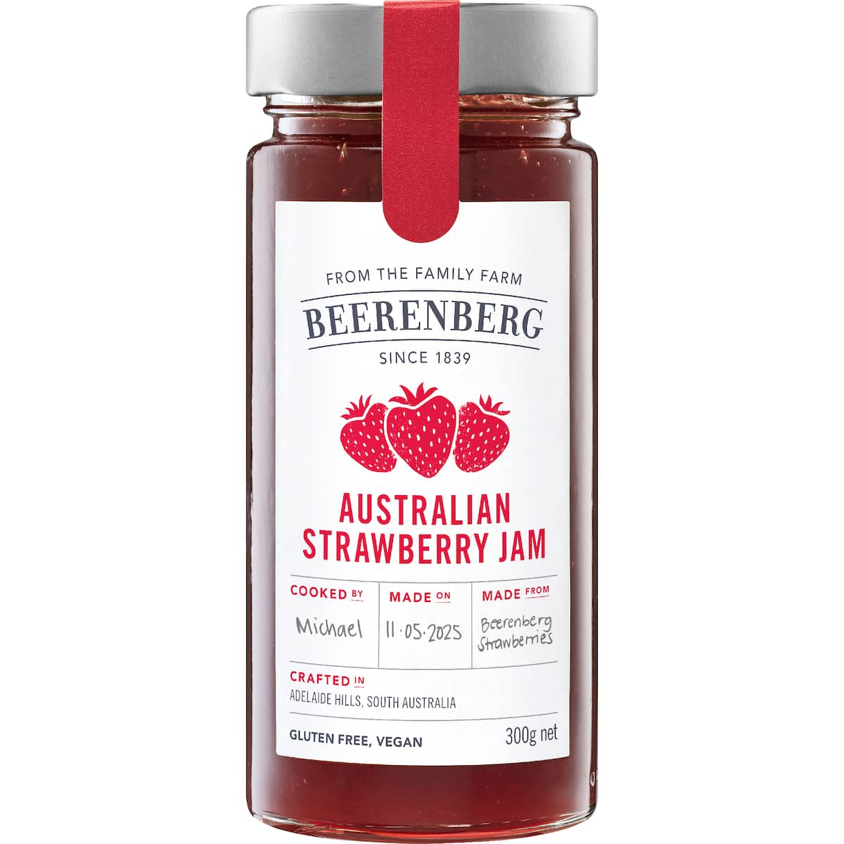 Beerenberg Strawberry Jam 300g