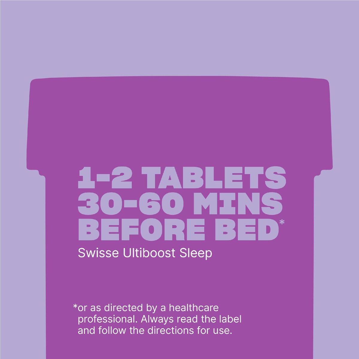 Swisse Ultiboost Sleep Tablets For Natural And Restful Sleep 60 pack