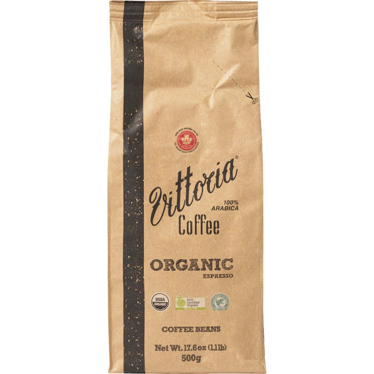 Vittoria Organic Coffee Beans 500g
