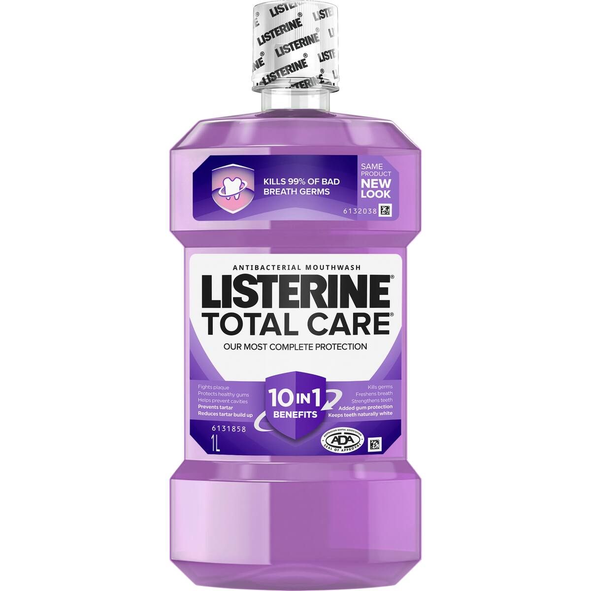 Listerine Total Care Antibacterial Mouthwash 1l