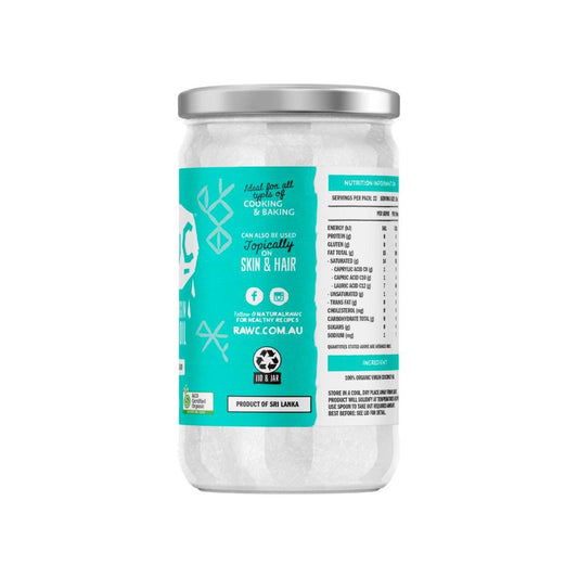 Raw C Organic Coconut Oil - 330mL