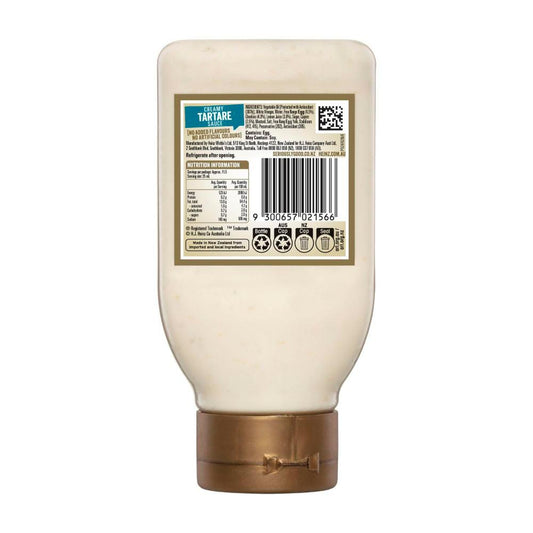 Heinz Seriously Good Creamy Tartare Sauce For Seafood - 295mL