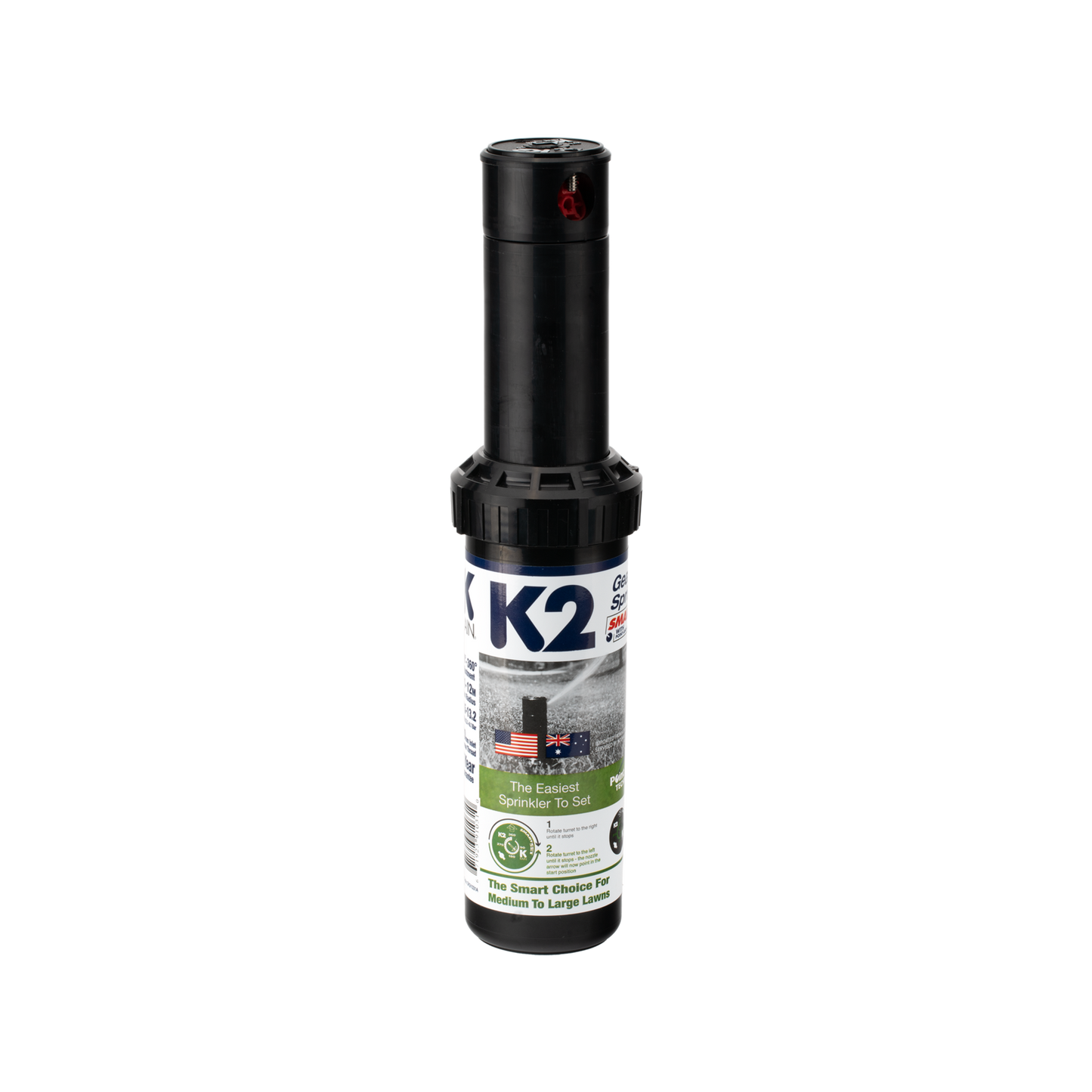 K-Rain K2 Gear Drive Sprinkler - 11m