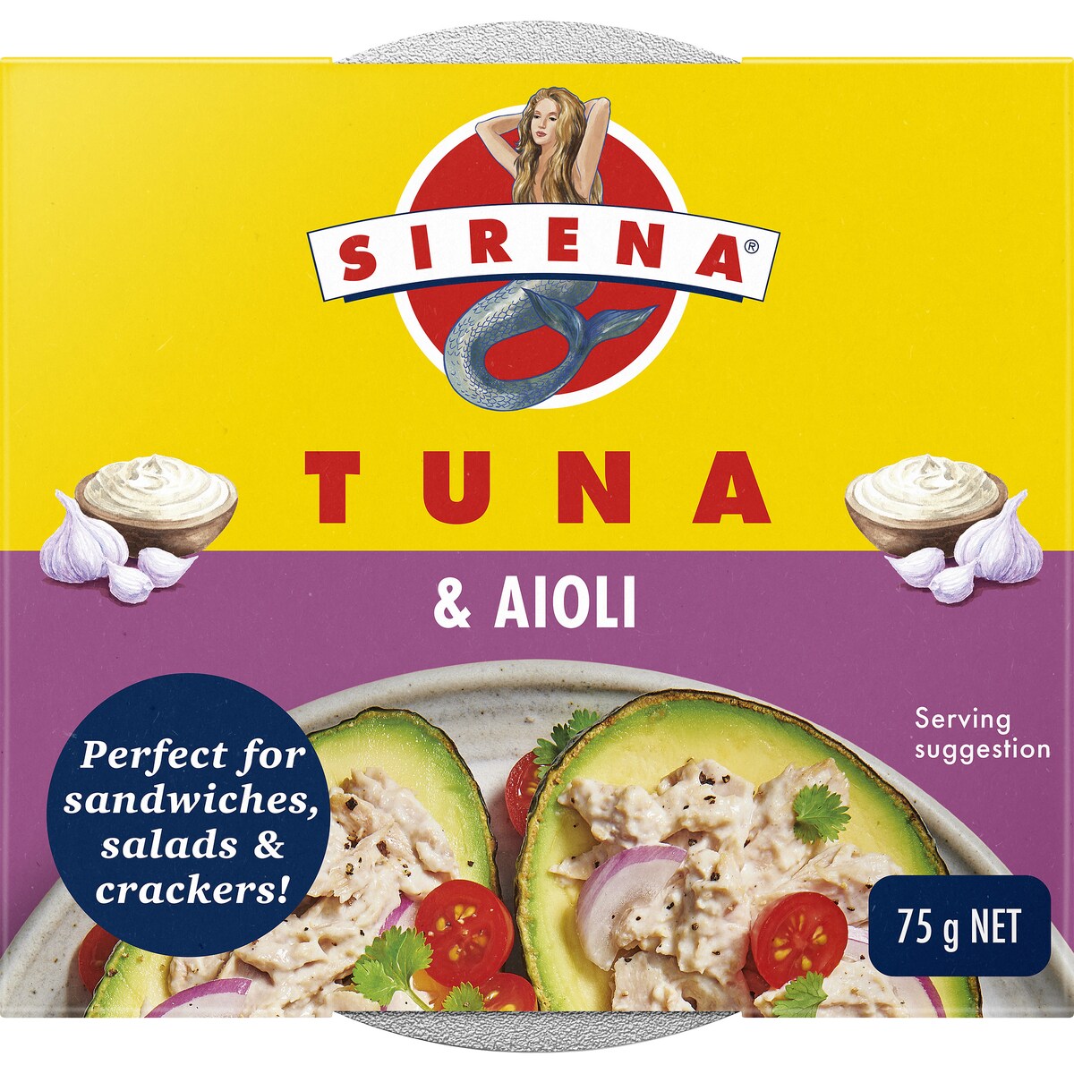 Sirena Snacking Tuna Aioli 75g