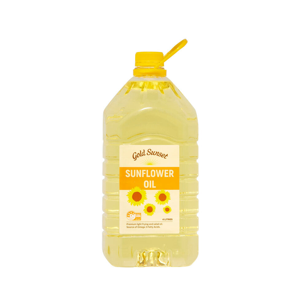 Gold Sunset Sunflower Oil - 4L