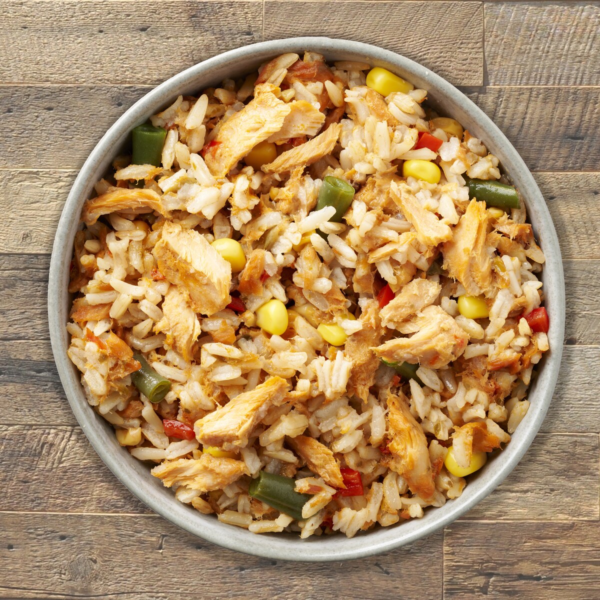 John West Wild Caught Salmon Bowl Coconut Chilli Lime &thai Rice 170g