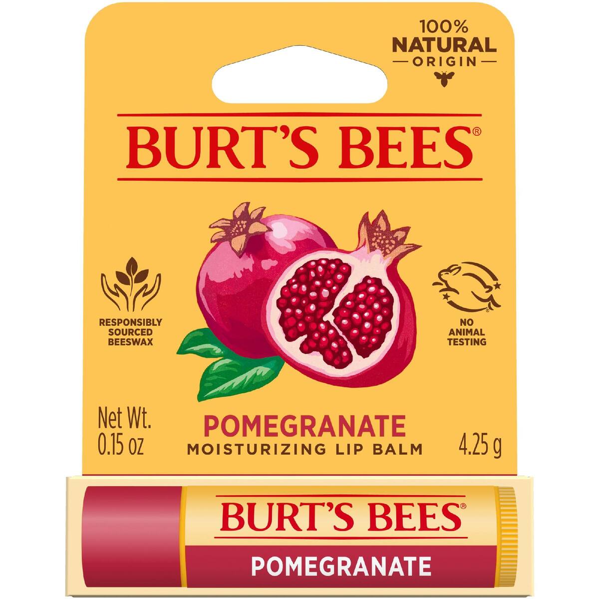 Burt's Bees Pomegranate Lip Balm 4.25g