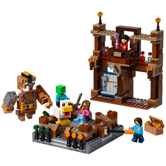 LEGO Minecraft Woodland Mansion Fighting Ring 21272 491 Pieces Interactive