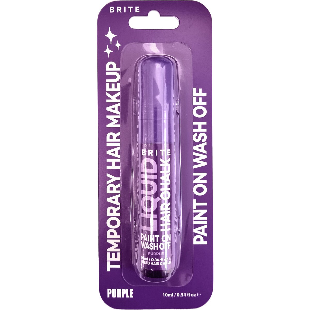 Brite Liquid Hair Chalk Pen Purple Purple 10ml