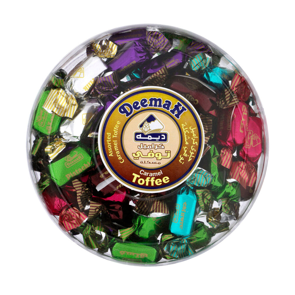 Deemah Assorted Caramel Toffee Jar - 350g