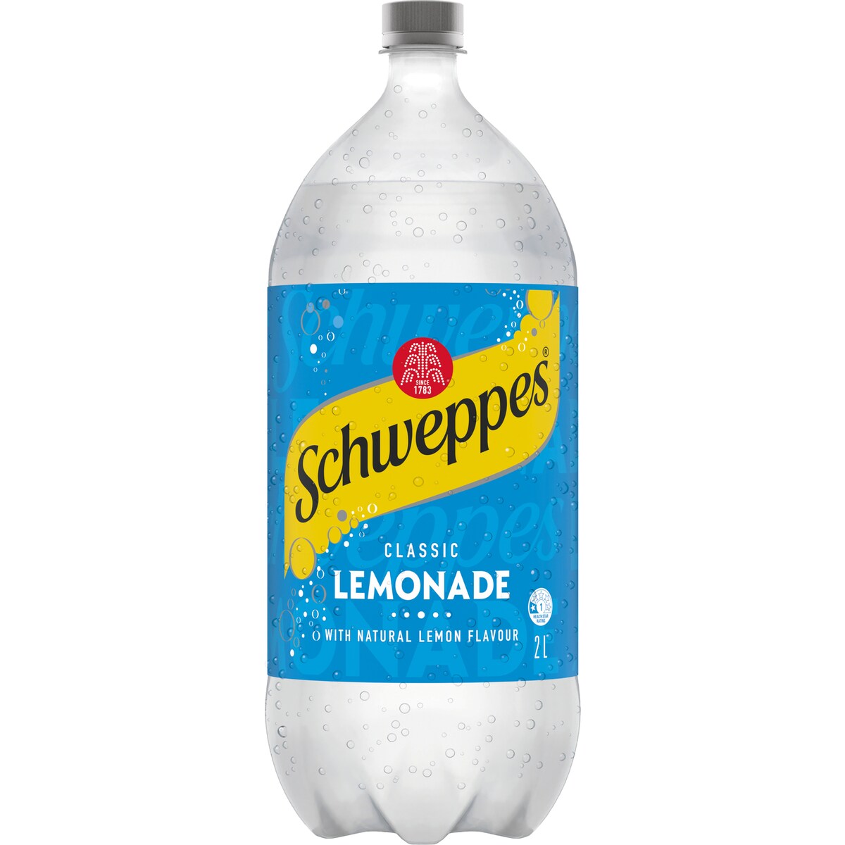 Schweppes Lemonade Soft Drink Single Bottle 2L