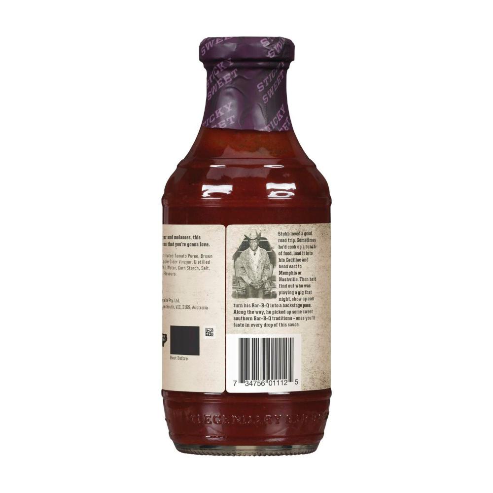 Stubb's Sticky Sweet Bbq Sauce | 510g