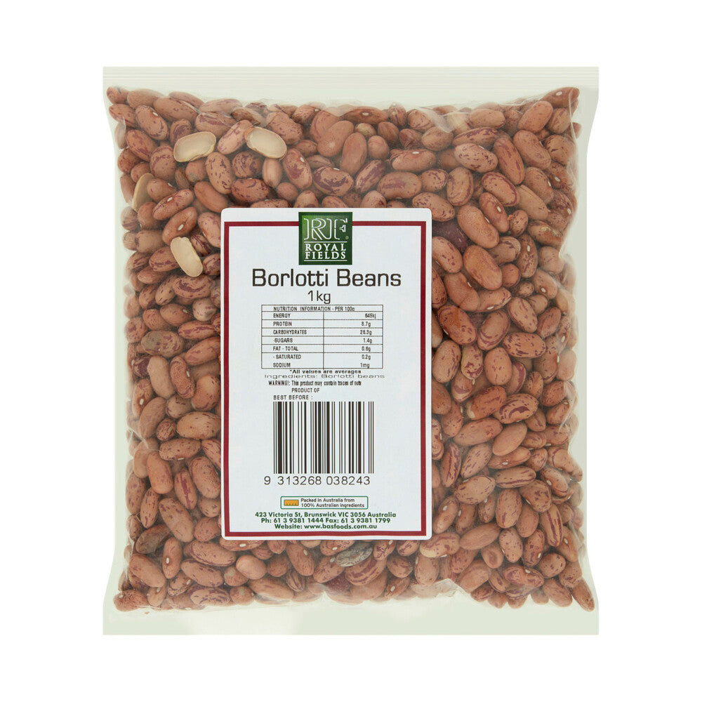 Royal Fields Borlotti Beans - 1 kg