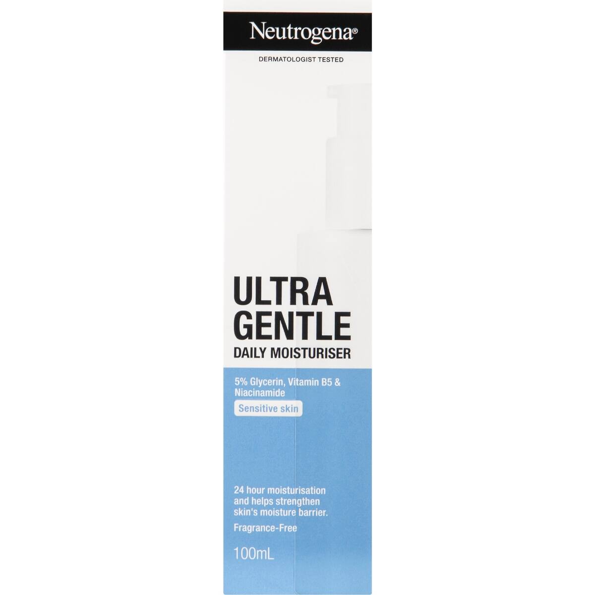 Neutrogena Ultra Gentle Daily Face Moisturiser Sensitive 100ml