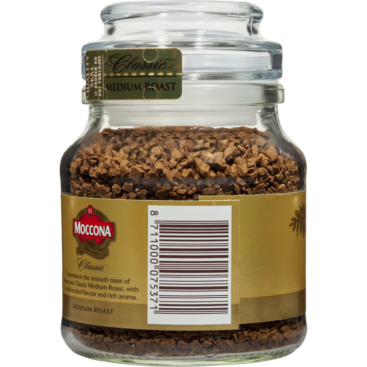 Moccona Freeze Dried Instant Coffee Classic Medium Roast 50g, 1pc