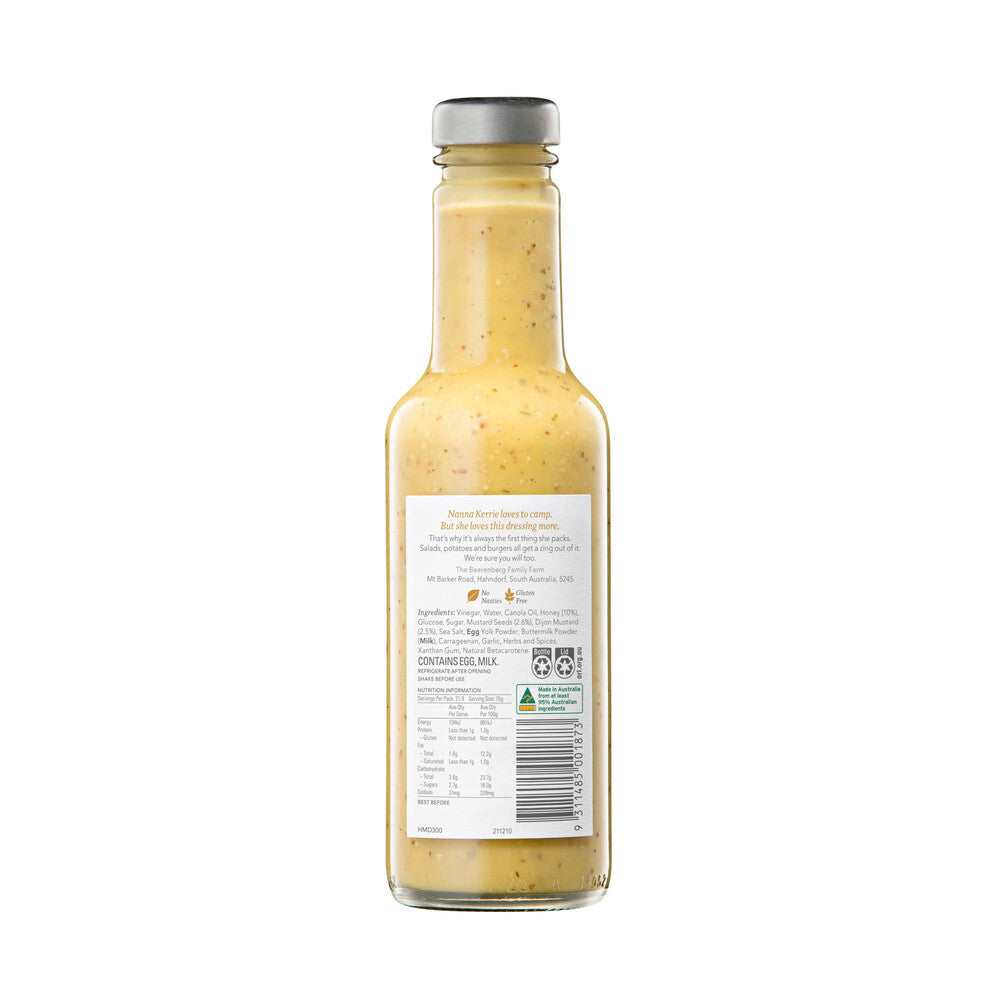 Beerenberg Dressing Honey Mustard - 300 ML