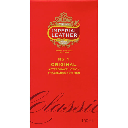 Imperial Leather Original Aftershave Lotion Classic 100ml Each