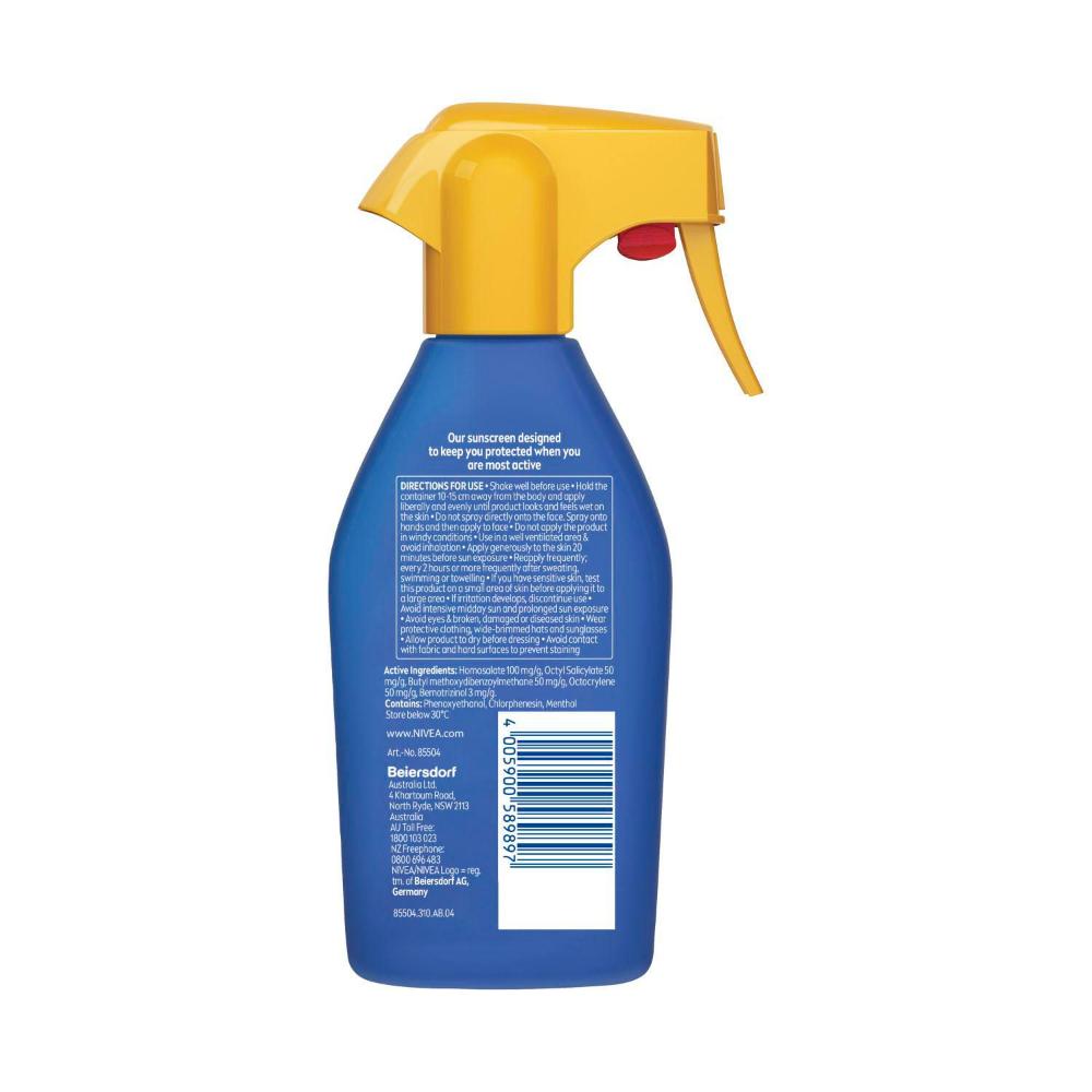 Nivea Sun SPF 50+ Sunscreen Spray Ultra Sport - 300mL