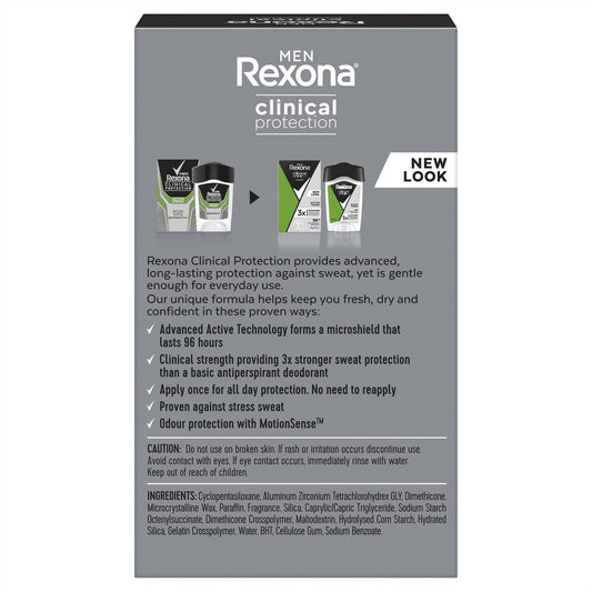 Rexona Men Clinical Protection Deodorant Active Fresh 45 Ml