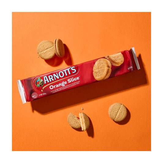 Arnott's Biscuits Orange Sliced - 250g