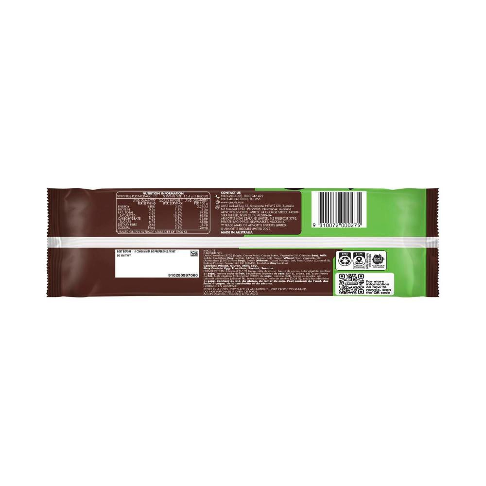 Arnott's Chocolate Biscuits Mint Slice - 200g