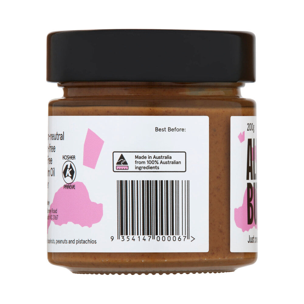 99th Monkey Natural Almond Butter - 200g