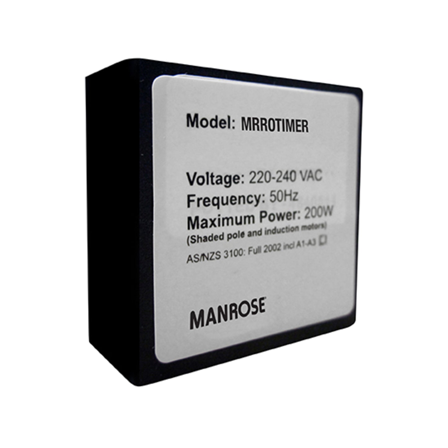 Manrose 7 Min Run On Timer