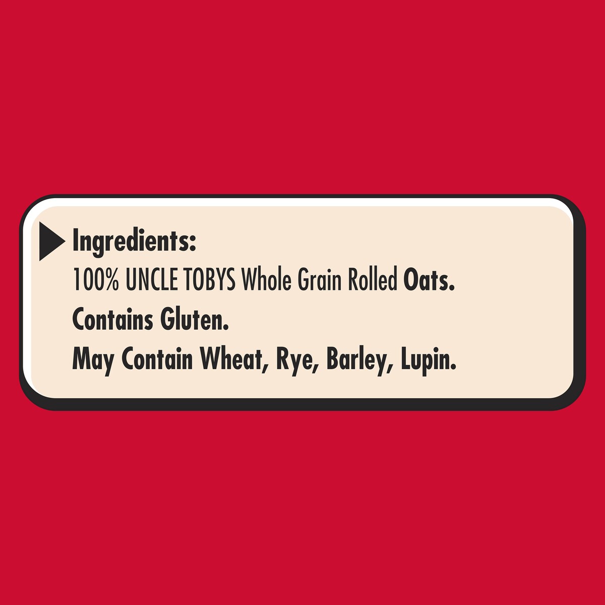 Uncle Tobys Oats Traditonal Rolled Oats Porridge 1kg