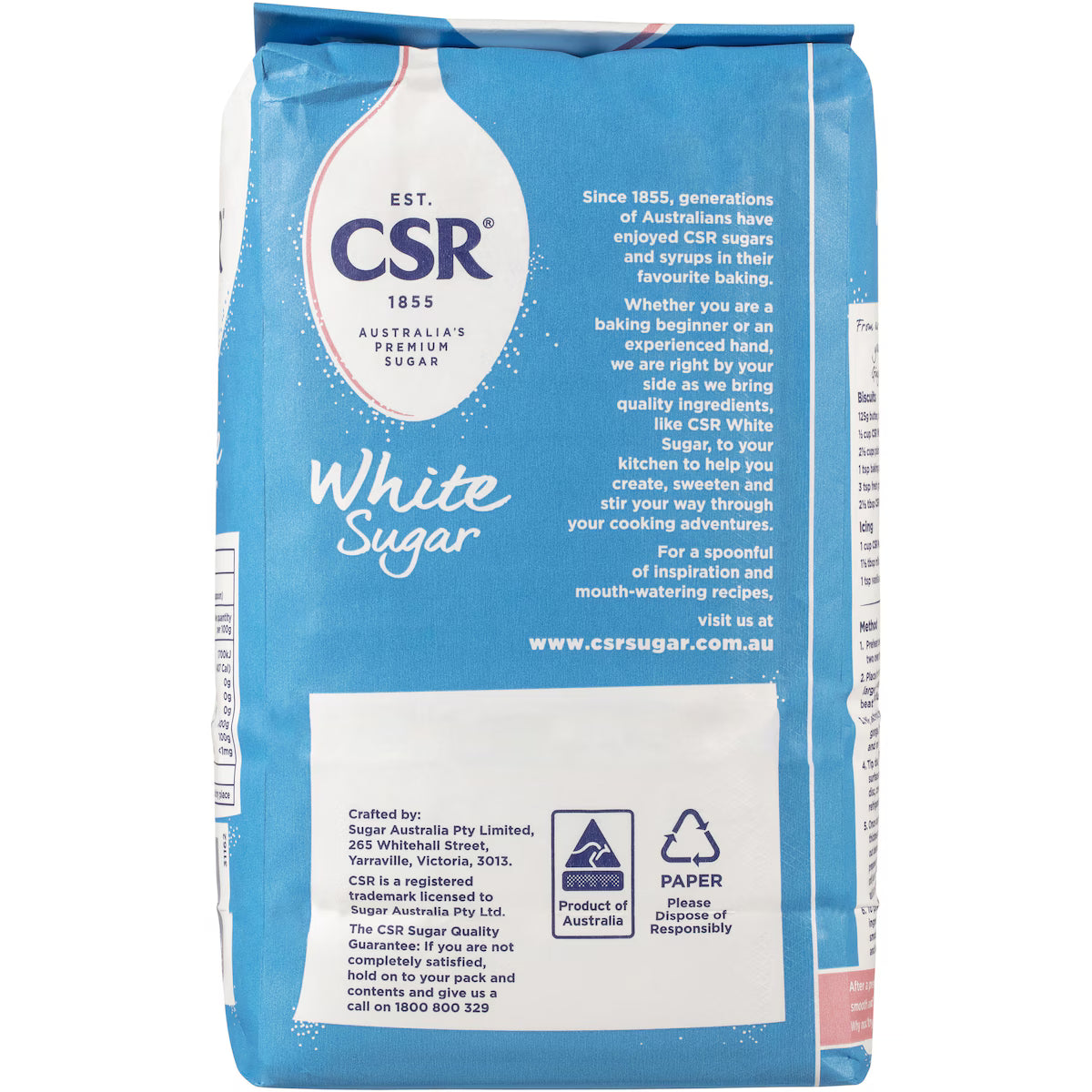 CSR White Sugar | 2kg