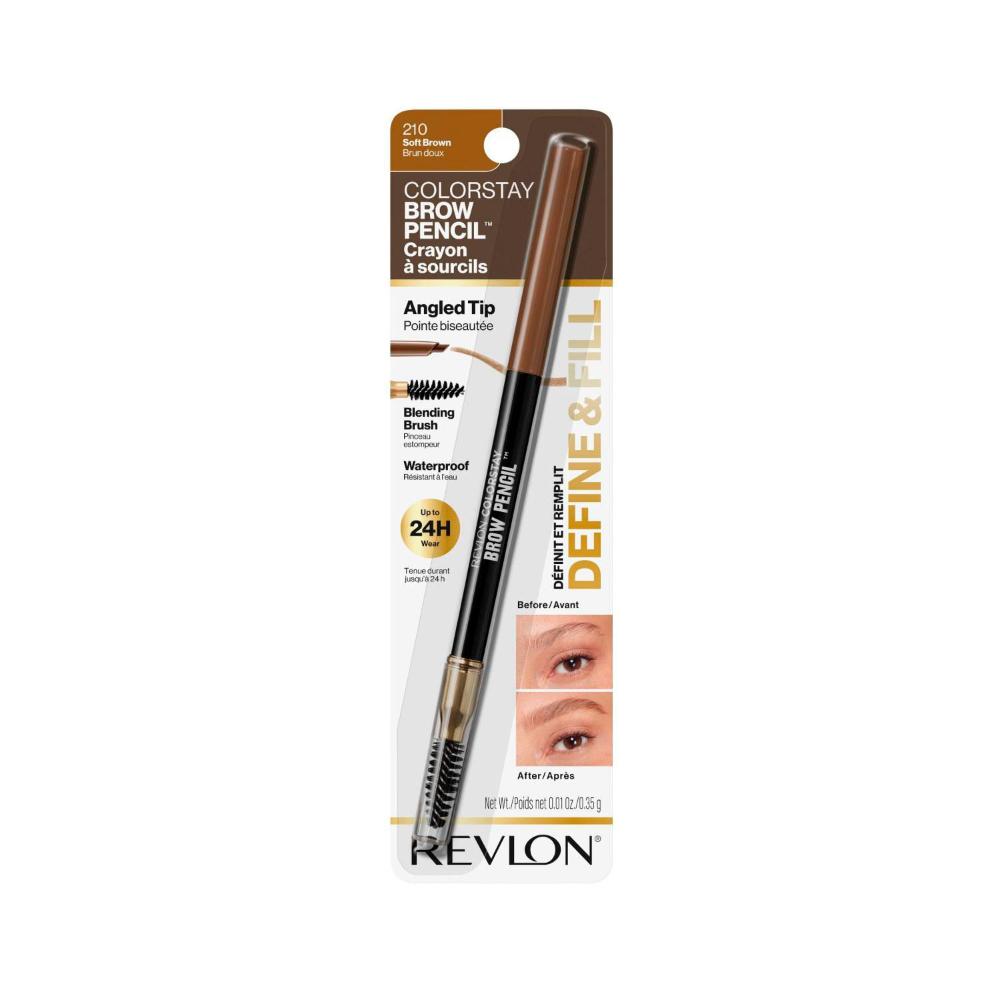 Revlon Colorstay Brow Pencil Soft Brown - 0.35g