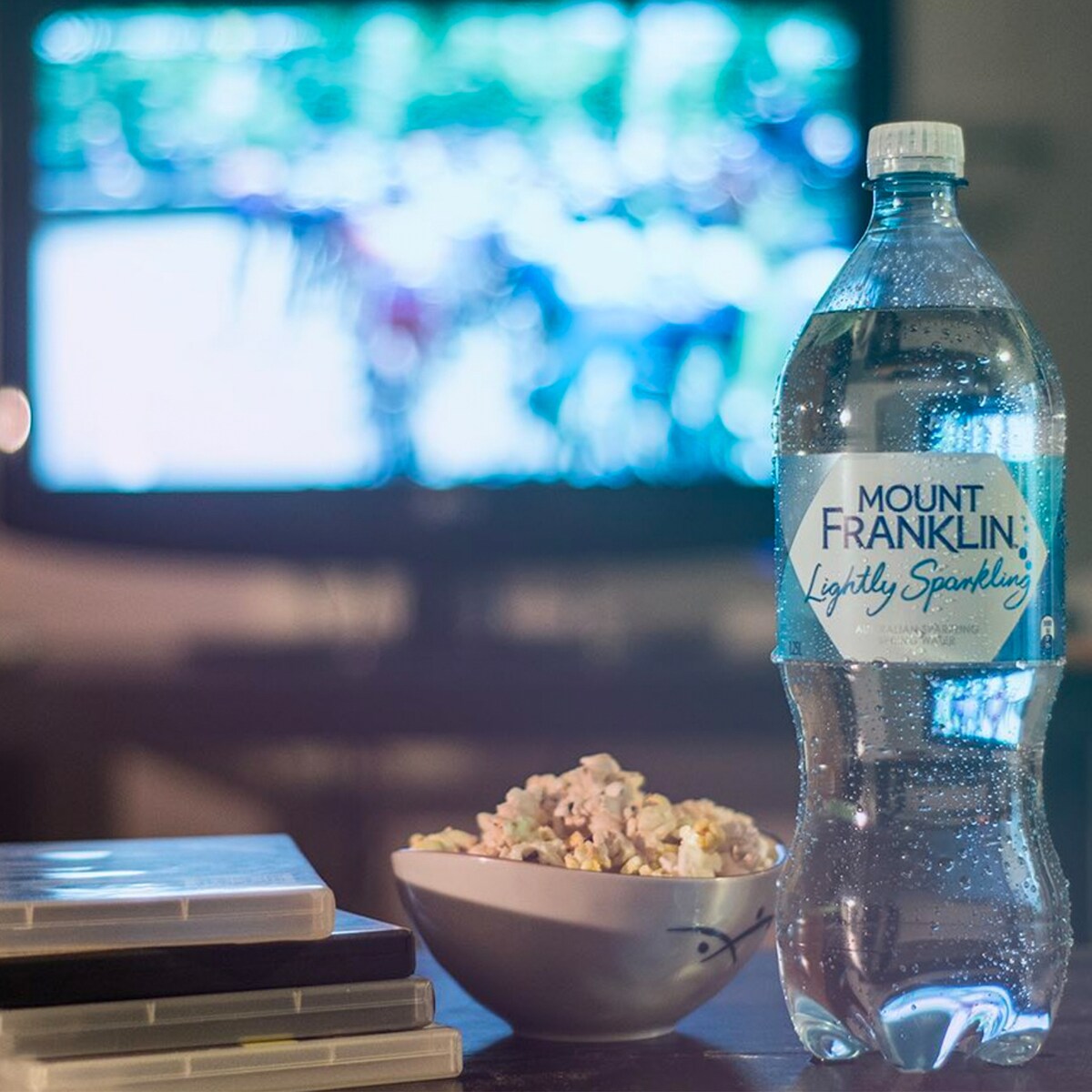 Mount Franklin Lightly Sparkling Water Natural Bottle 1.25L