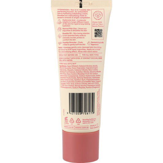 Essano Hydration+ Pink Clay Exfoliator 100ml