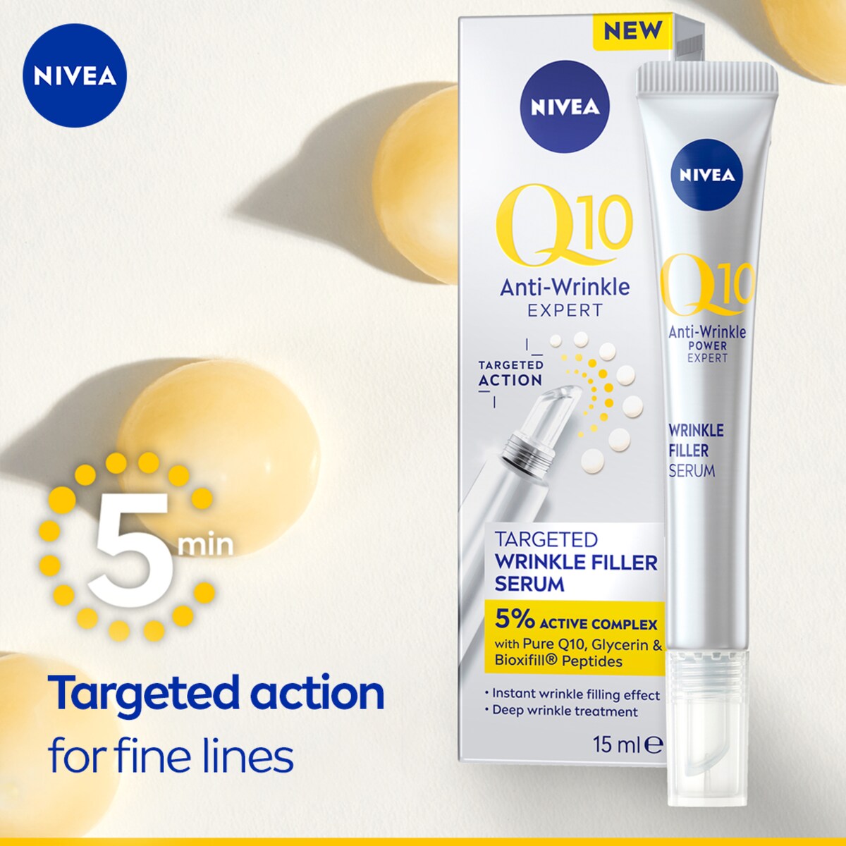 Nivea Q10 Anti Wrinkle Targeted Filler Serum 15ml