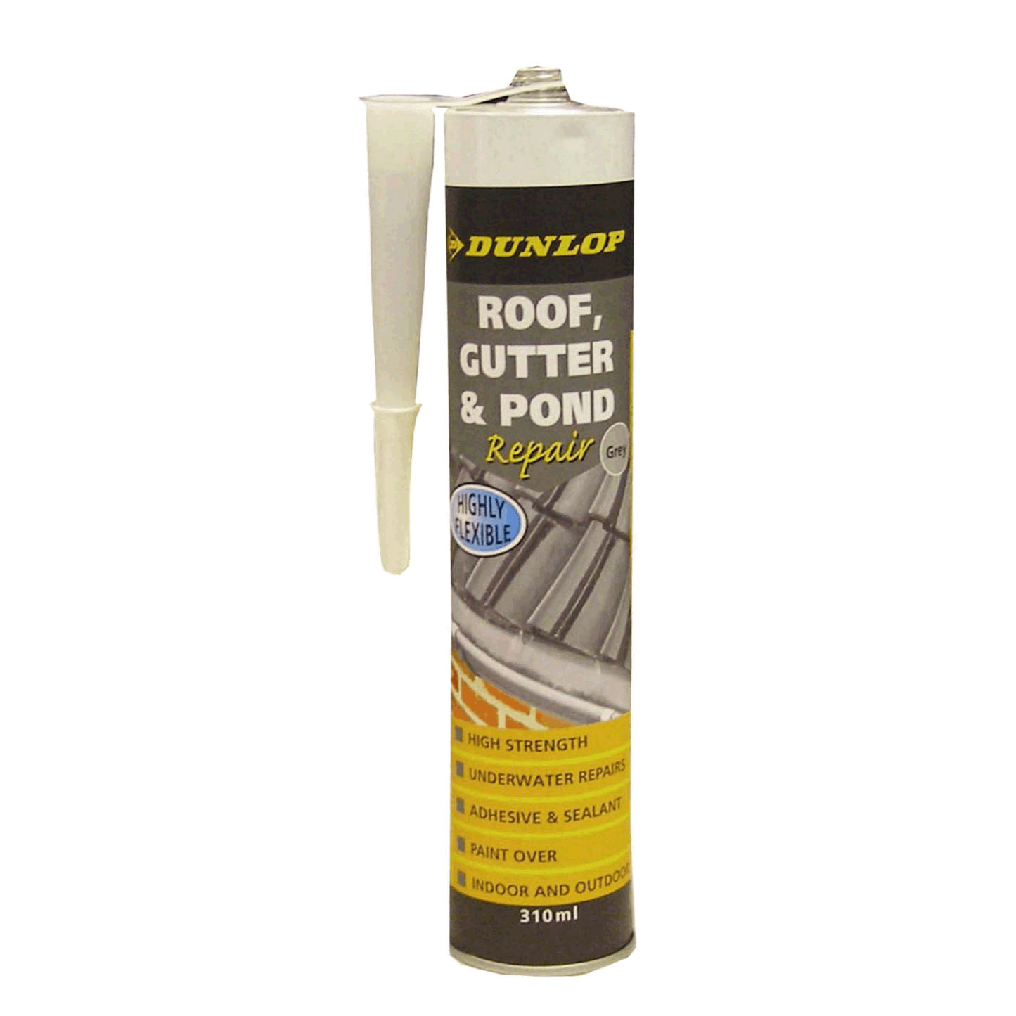 Dunlop Roof Repair - 310ml - Grey