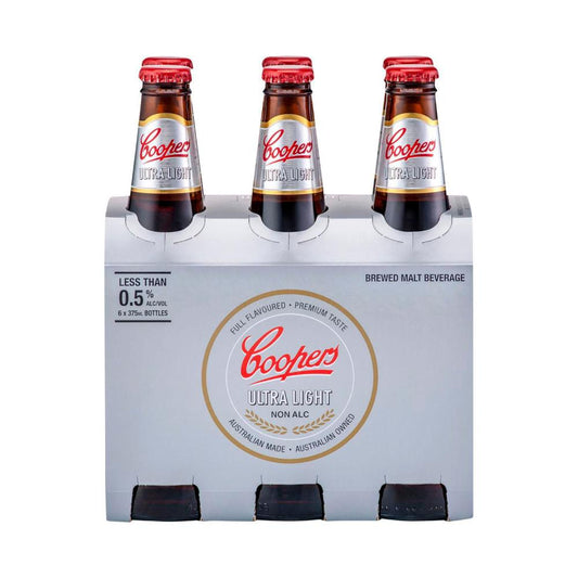 Coopers Ultra Light Bottle 375ml - 6 Pack