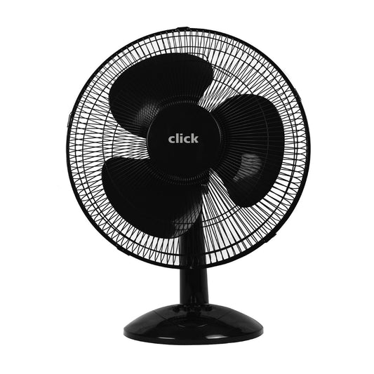 Click 40cm Desk Fan Black
