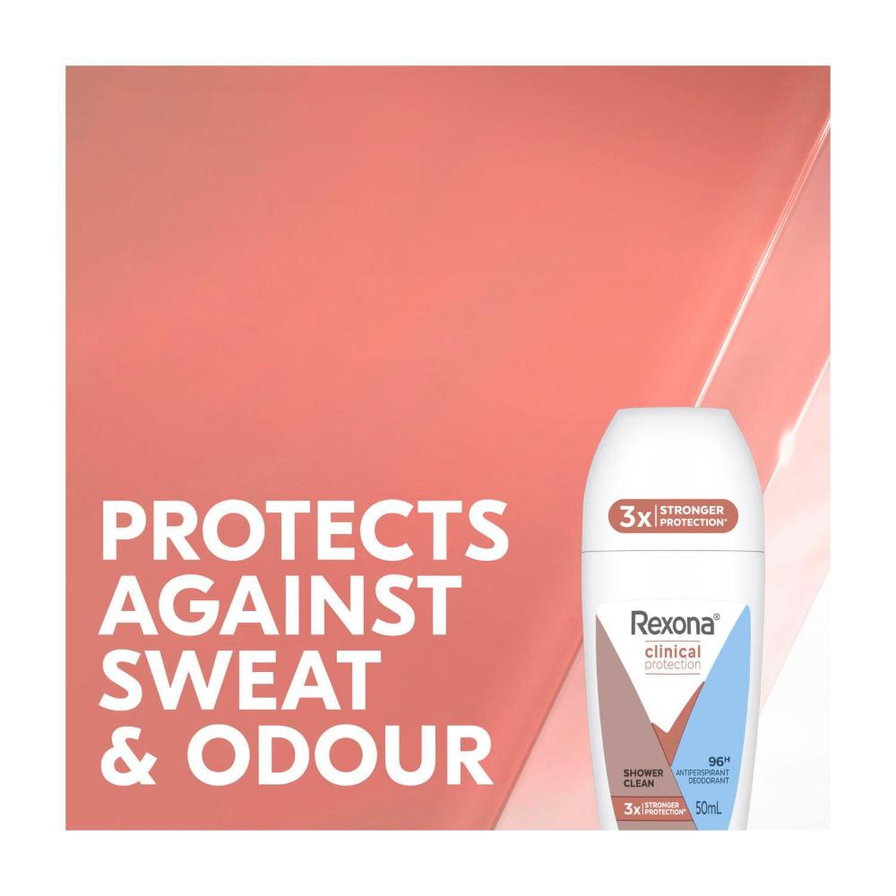Rexona Women Deodorant 96hr inical Roll On Shower ean - 50mL