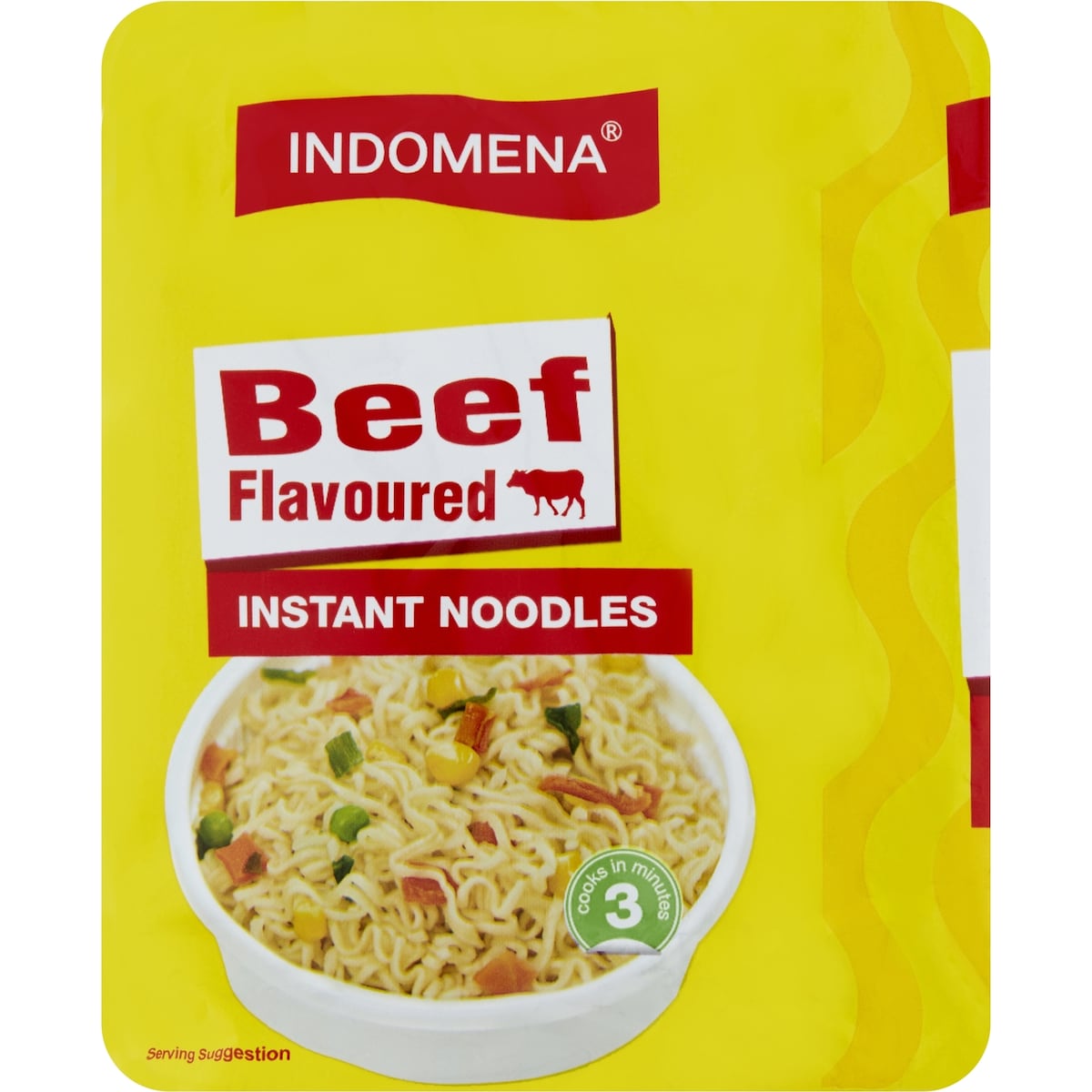 Indomena Instant Noodles Beef Flavoured 425g 5 Pack