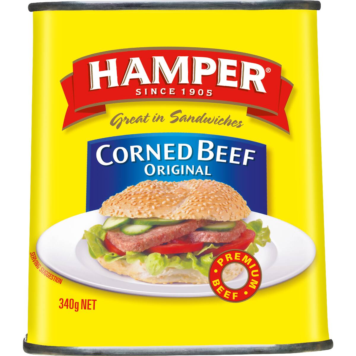 Hamper Corned Beef Original Canned Meat 340g