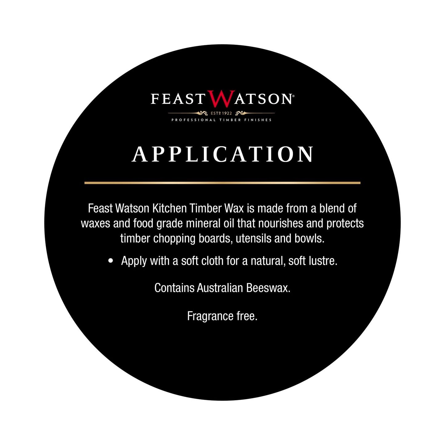 Feast Watson Kitchen Timber Wax - 125g