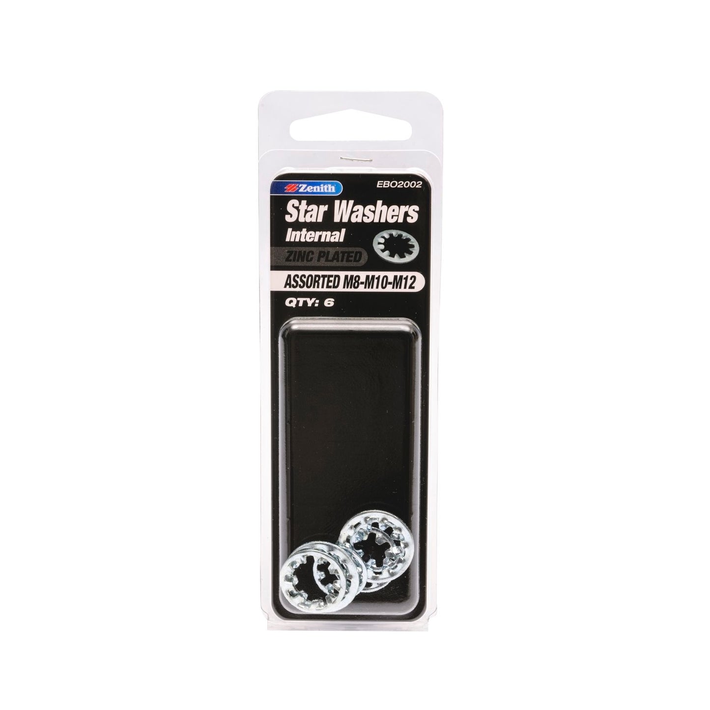 Zenith Star Washer - M8-M12 - 6 Pack
